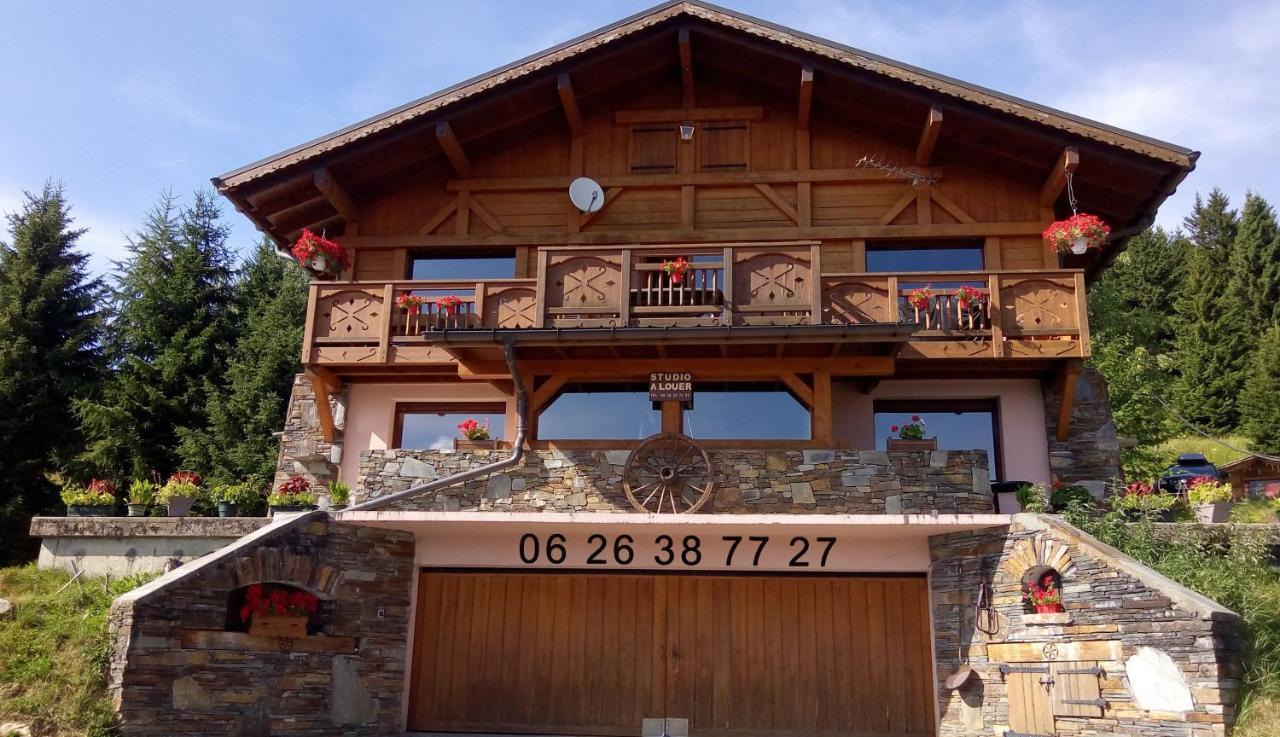 Les Saisies Cote Bisanne Appartement Dans Chalet Le Nepal Exteriör bild